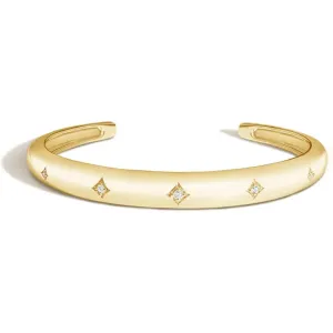 0.10CT Diamond Cuff Bracelet