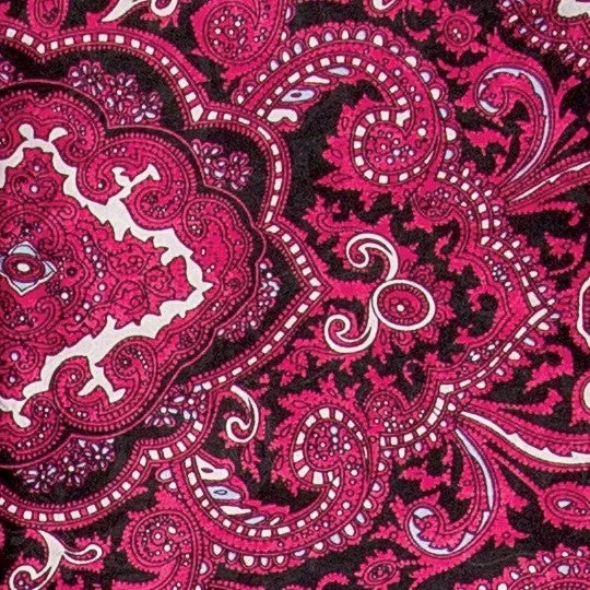 42" x 42" Extra Large Paisley Silk Scarves
