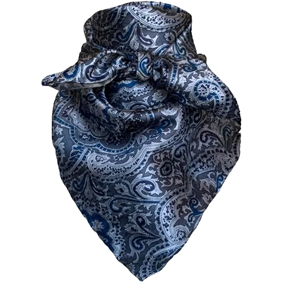 42" x 42" Extra Large Paisley Silk Scarves