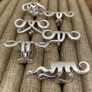 Assorted Fork Rings from 4-Pronged Forks: Assorted Sizes