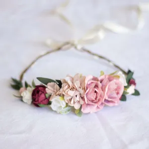 Audrey flower crown