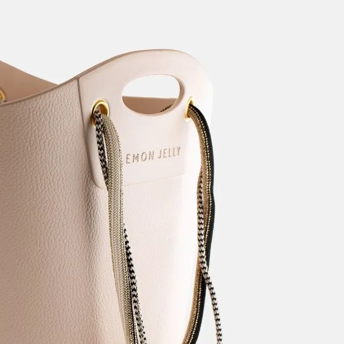 BEIGE VEGAN TOTE