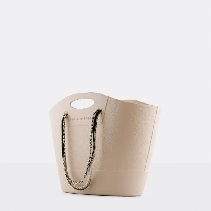 BEIGE VEGAN TOTE