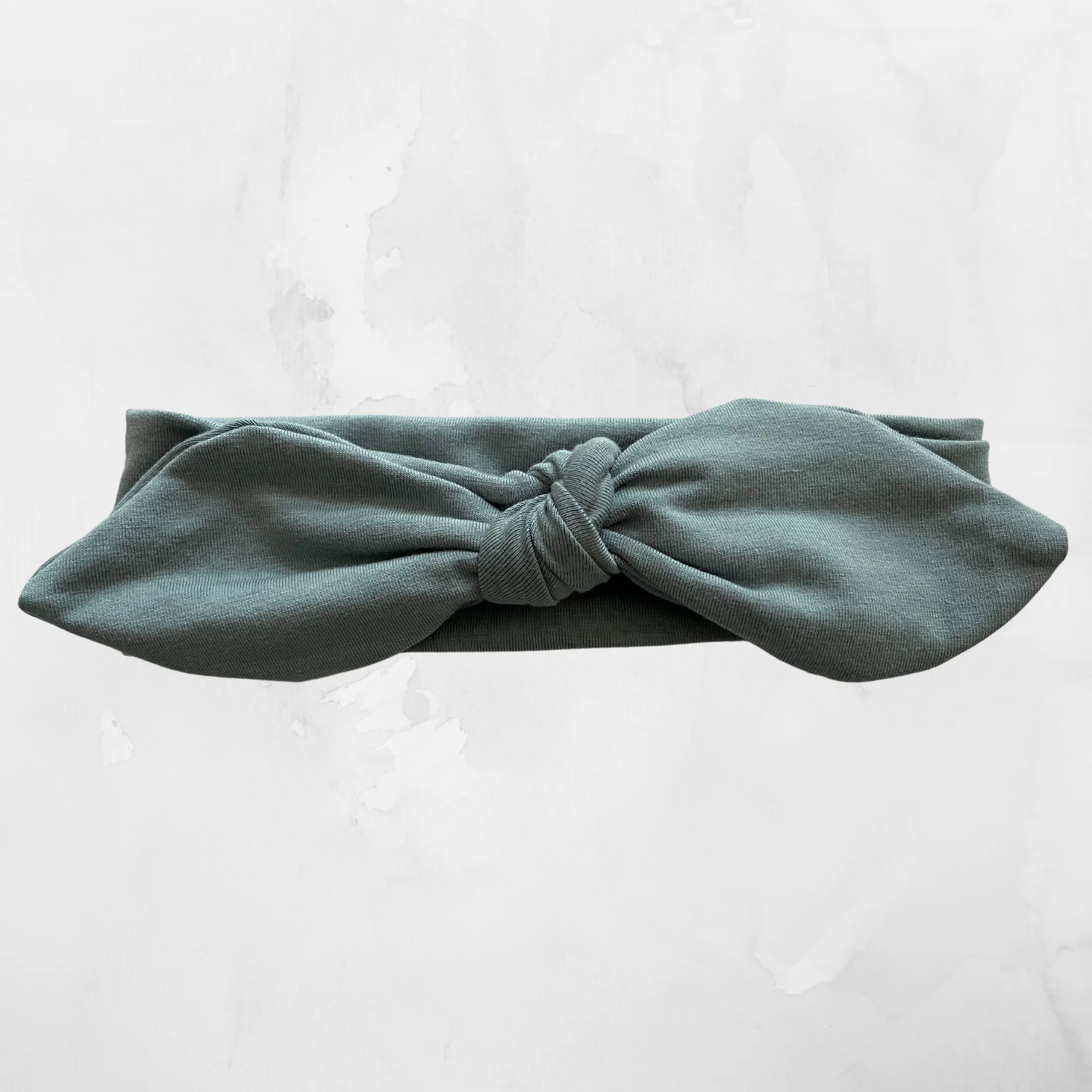 Bow Headband in Mist