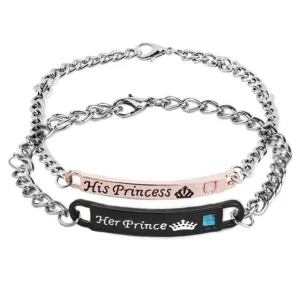 Boyfriend girlfriend matching bracelets