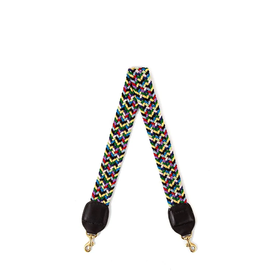 Clare V. - Shoulder Strap in Multi Webbing