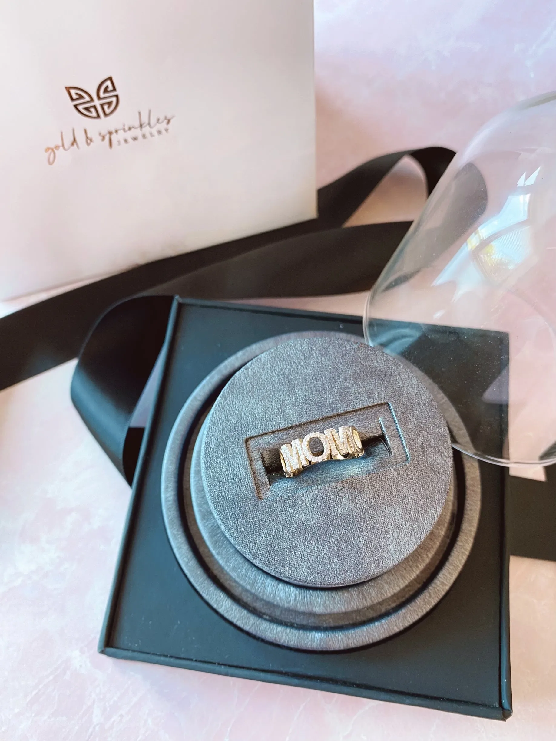Customized MOM / Name Ring