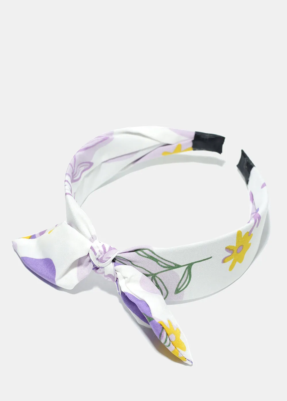 Floral Bow Headband
