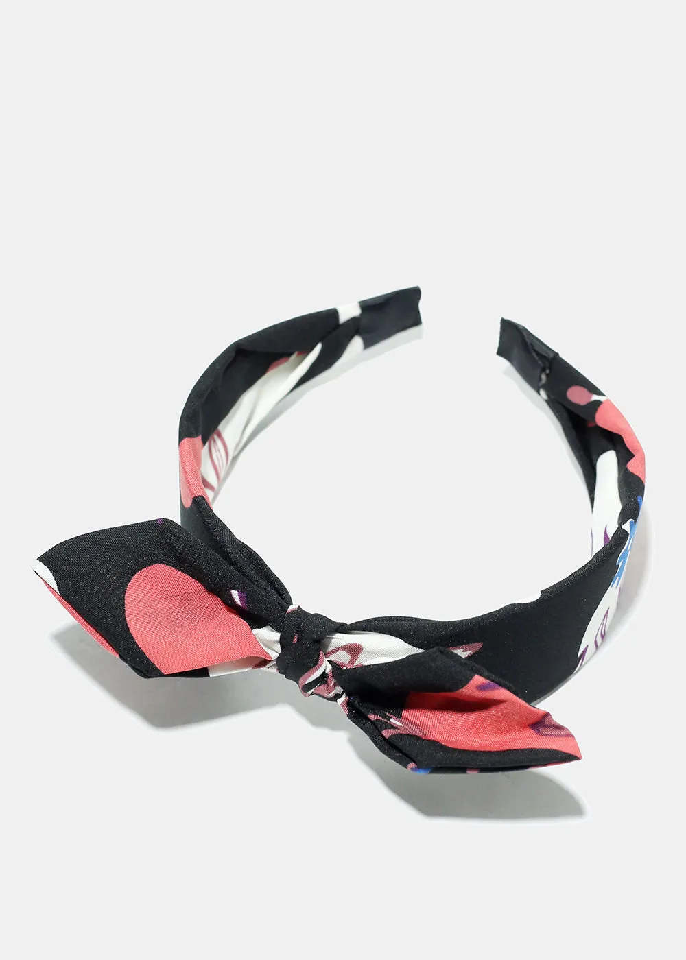Floral Bow Headband