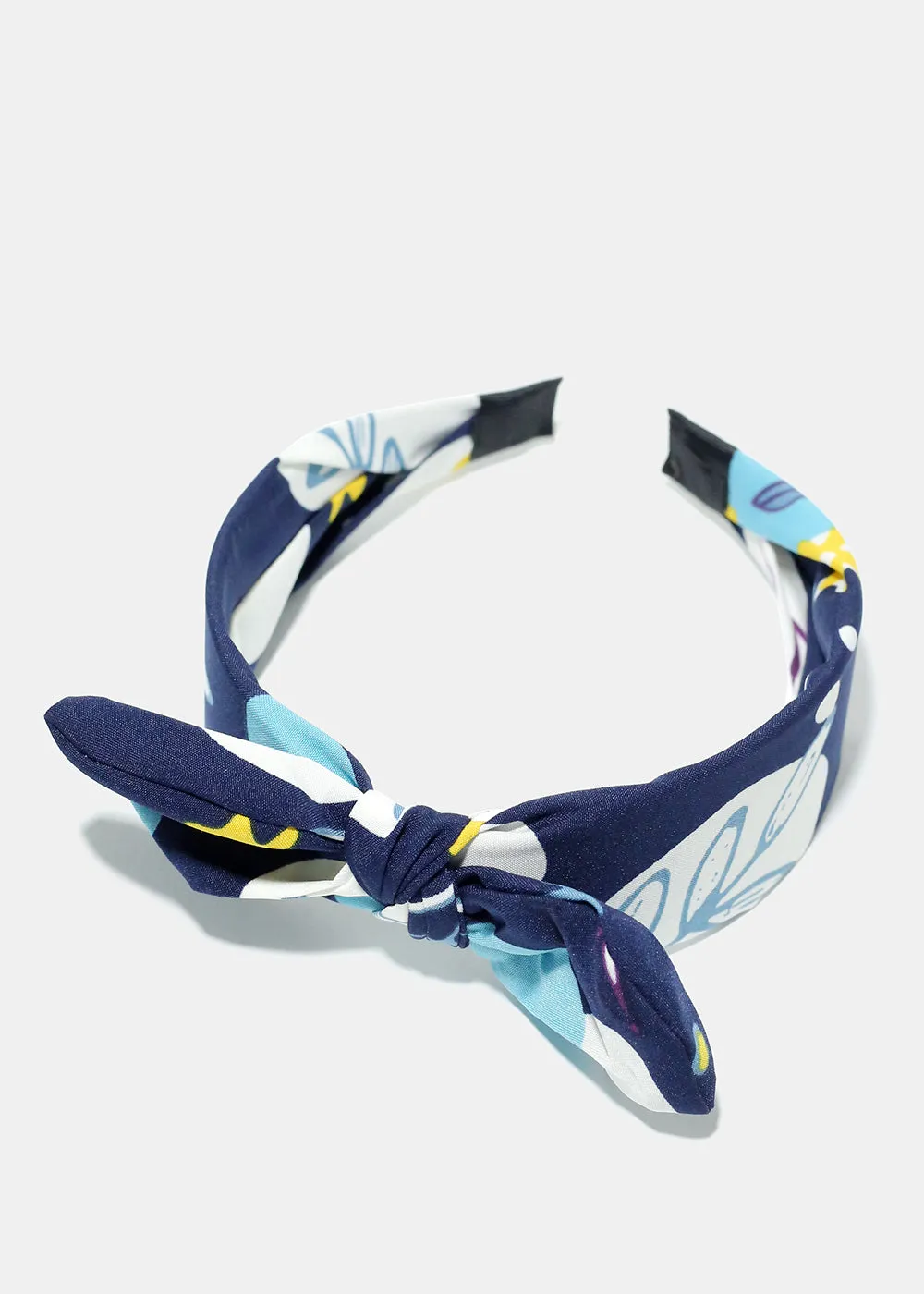 Floral Bow Headband