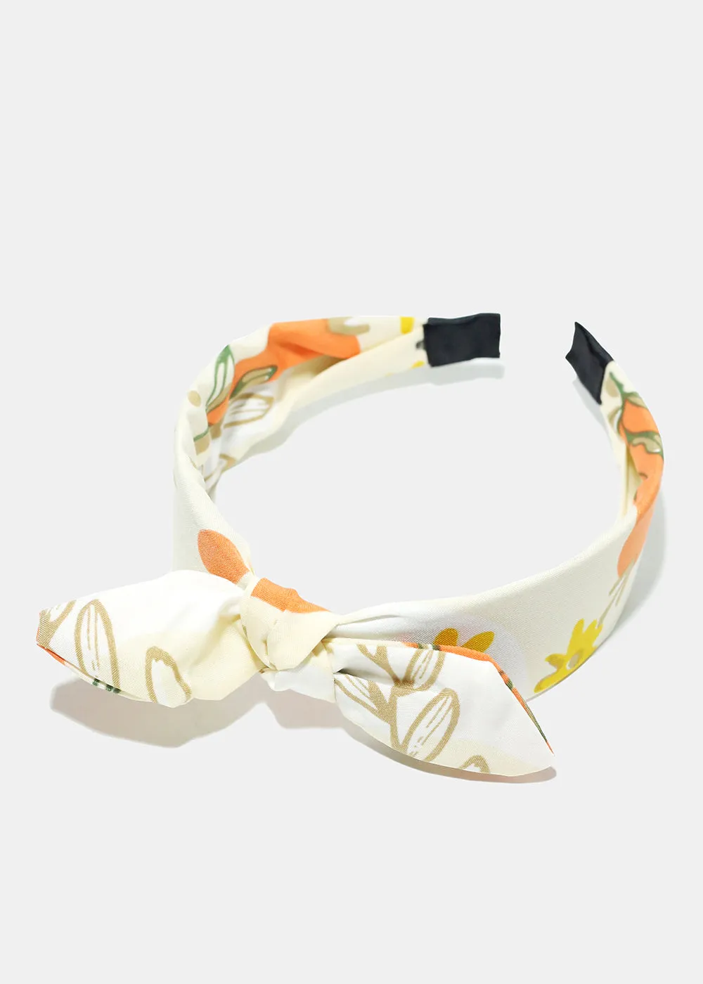 Floral Bow Headband