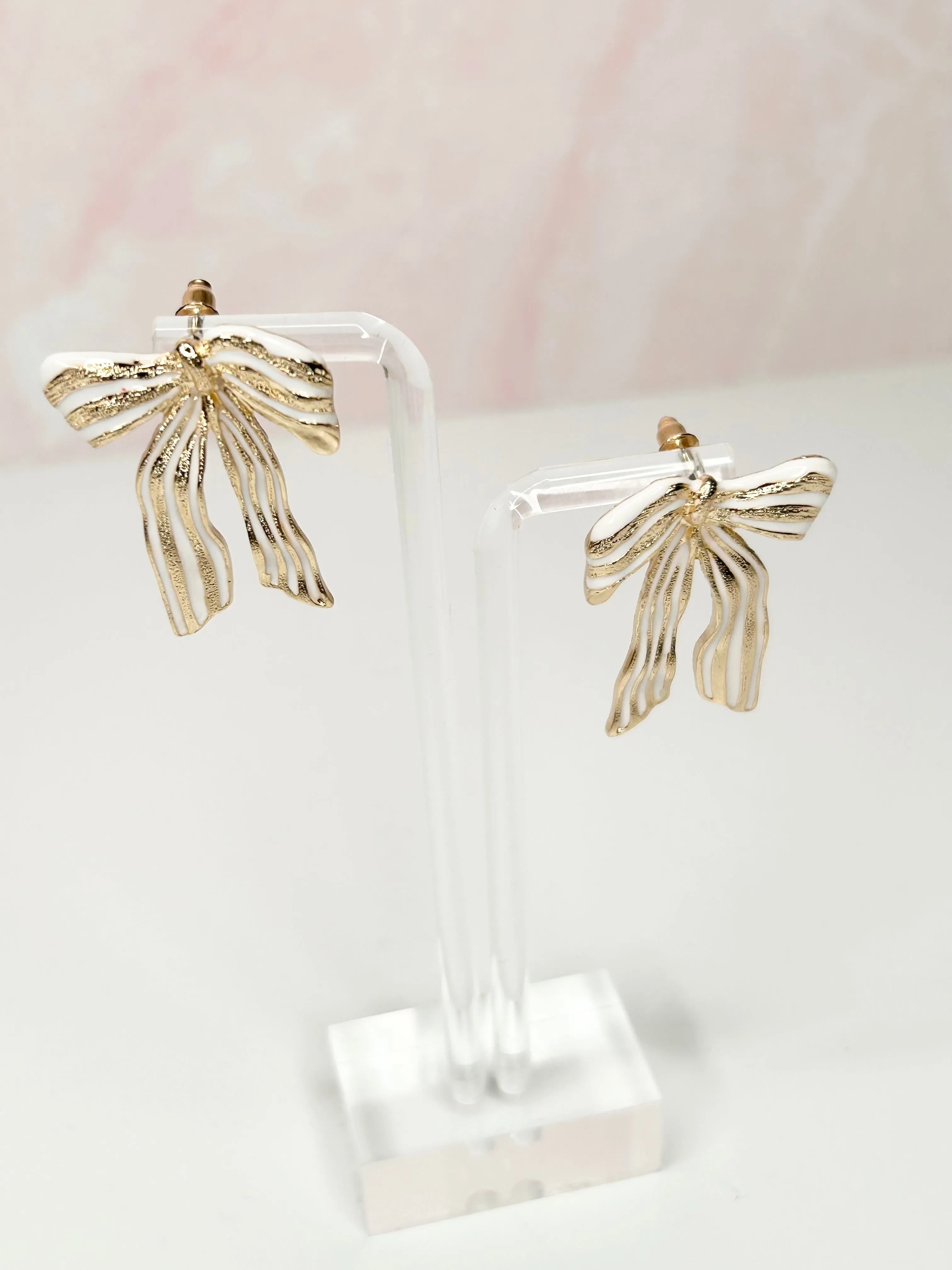 Forever Bow Earrings