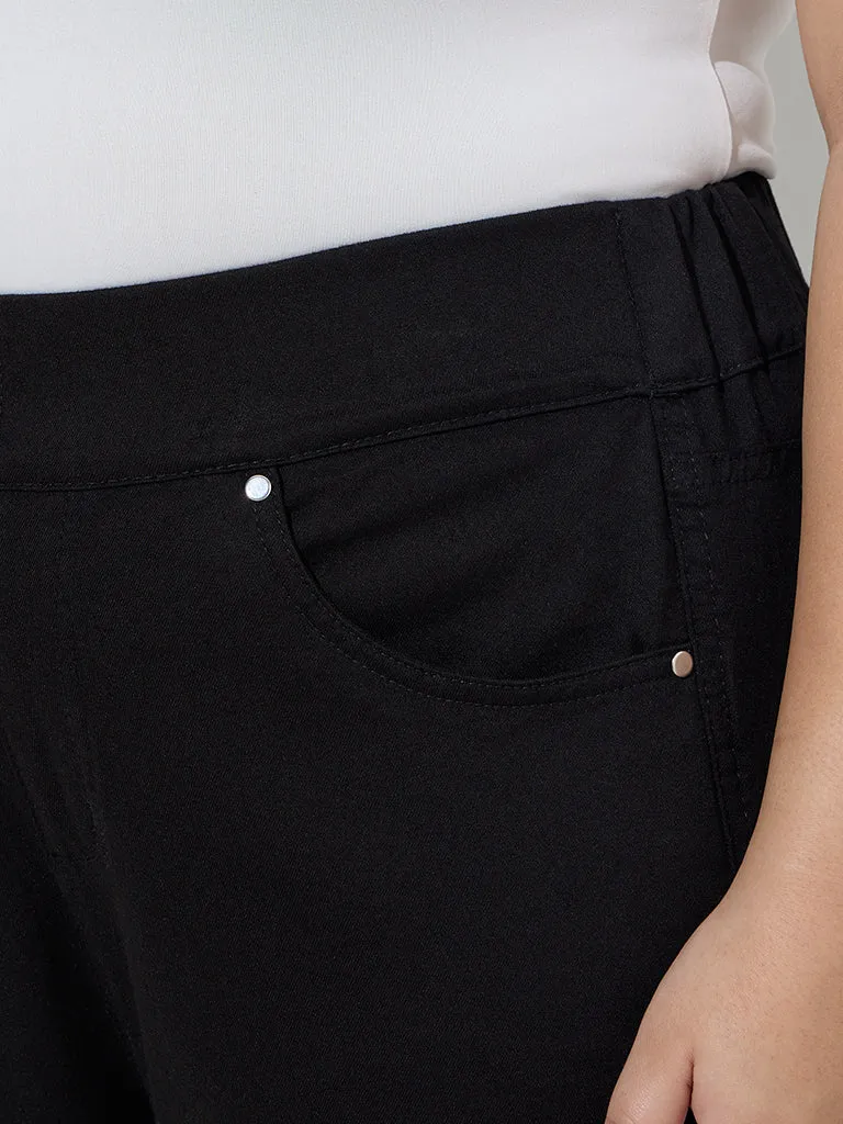 Gia Black High-Rise Jeggings