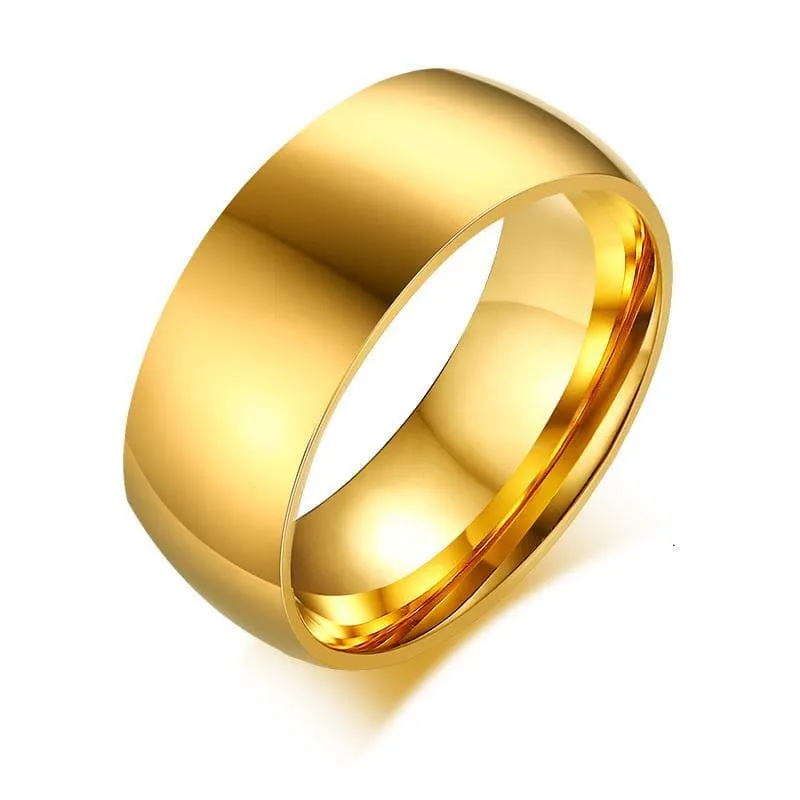 Gold promise ring