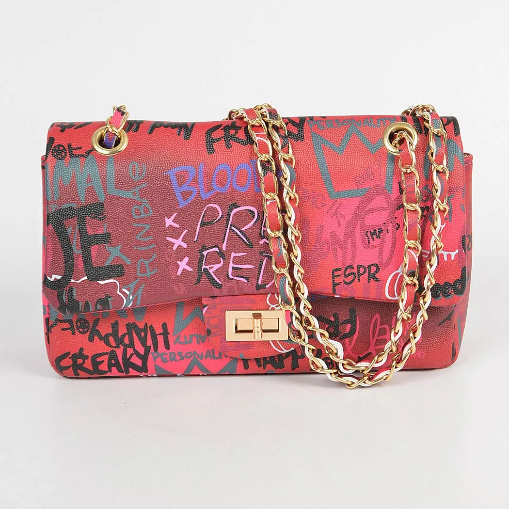 Graffiti Gradiating Clutch