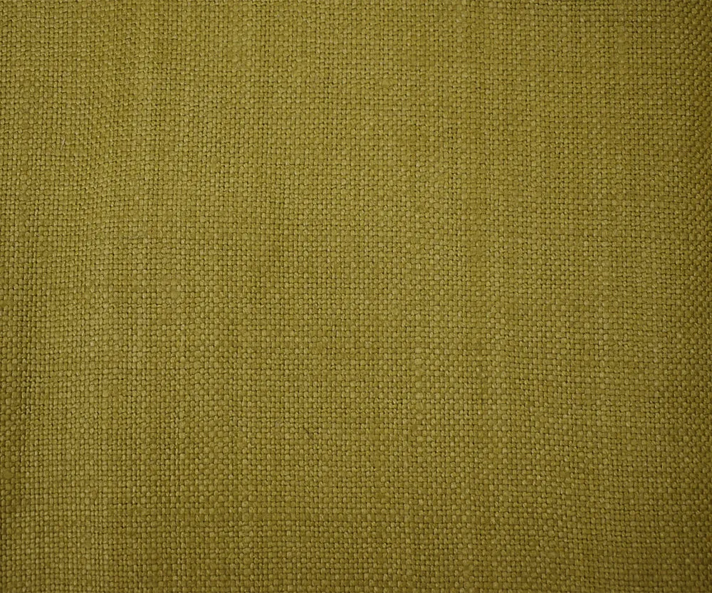Green Moygashel Solid Woven Irish Linen Home Decorating Fabric