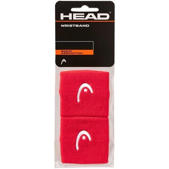 HEAD 2.5" Padel Wristband - Red