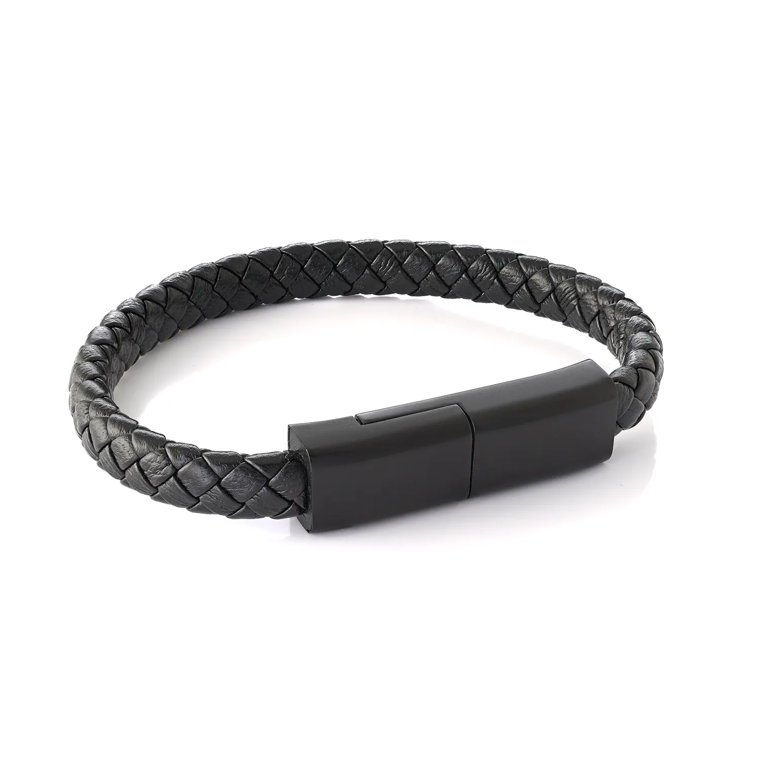 iPhone Cable Leather Bracelet