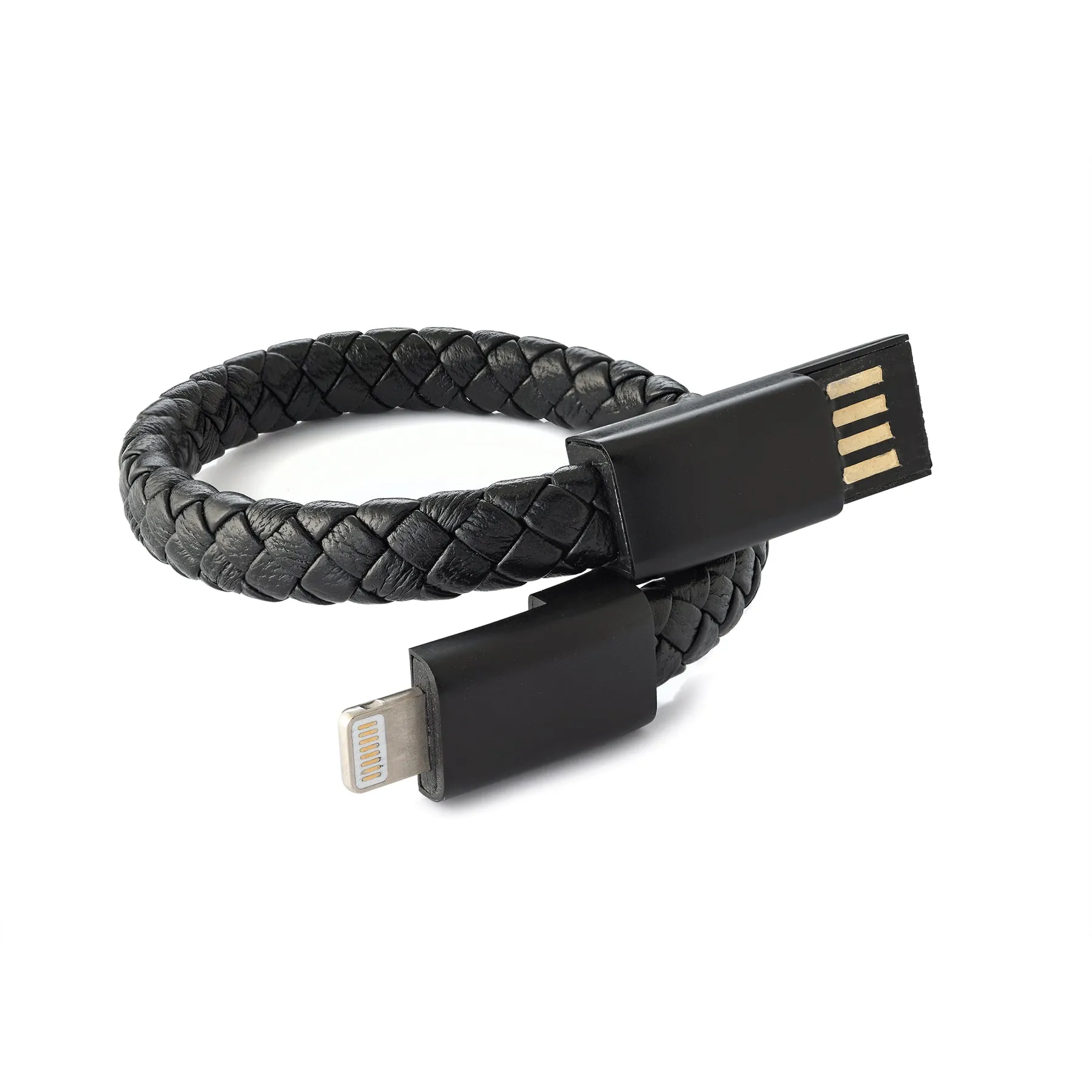 iPhone Cable Leather Bracelet