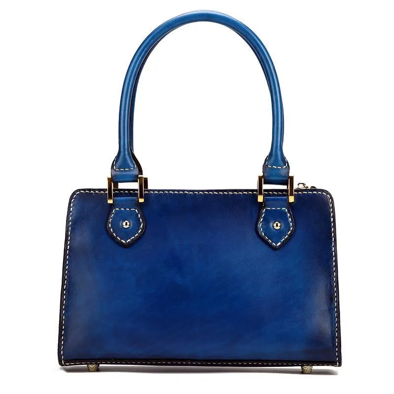 Jean  Retro-Handtasche im nationalen Stil aus veganem Leder