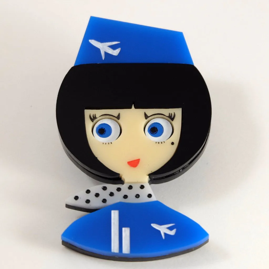 KELLY Acrylic brooch
