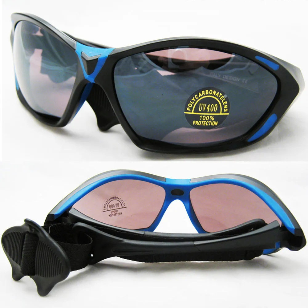 Kitesurfing Kiteboarding Men Sunglasses Lenses Water Sports UV400 Fashion Blue