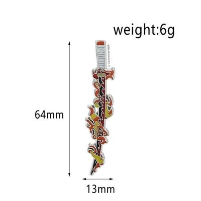 Kool Katana - Metal Brooch