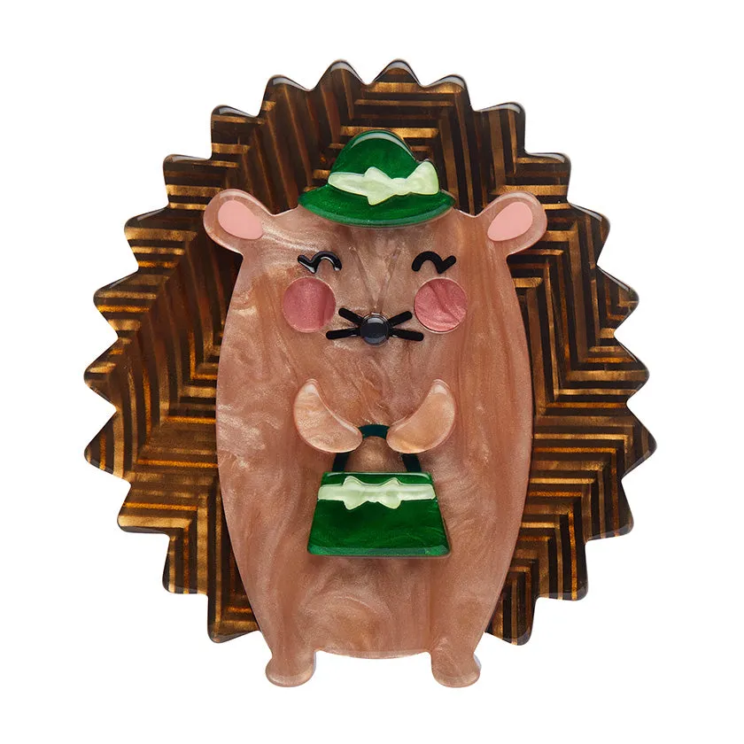 London Calling Collection Harriet the Hedgehog Brooch