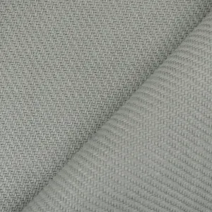 Mid Gray Moygashel Twill Irish Linen Solid Woven Home Decorating Fabric