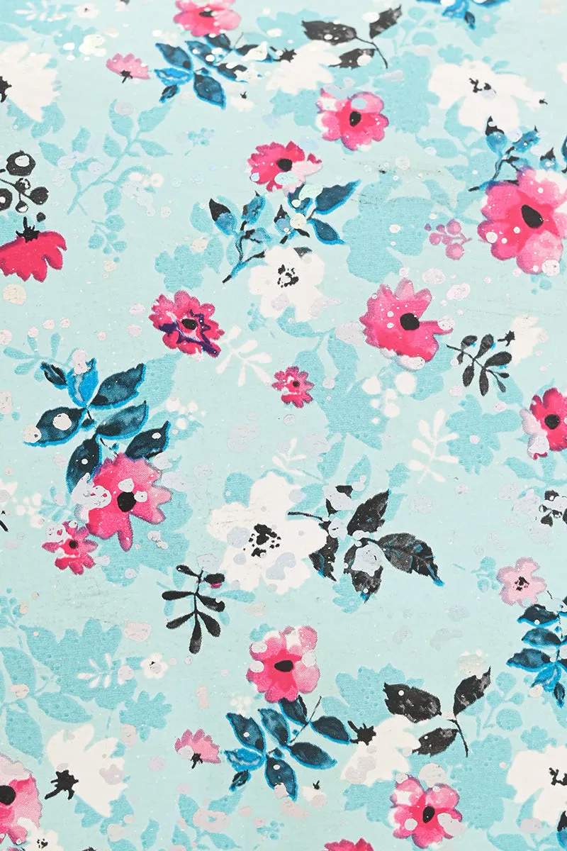 Midnight Bloom Handbag