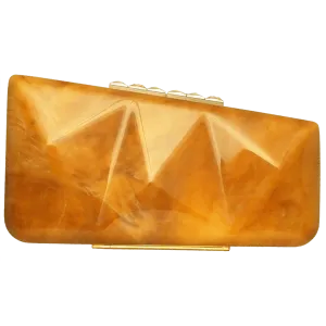 Minaudière in Alabaster Motif