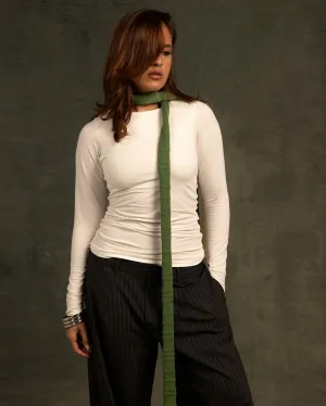 Mint Thin Scarf