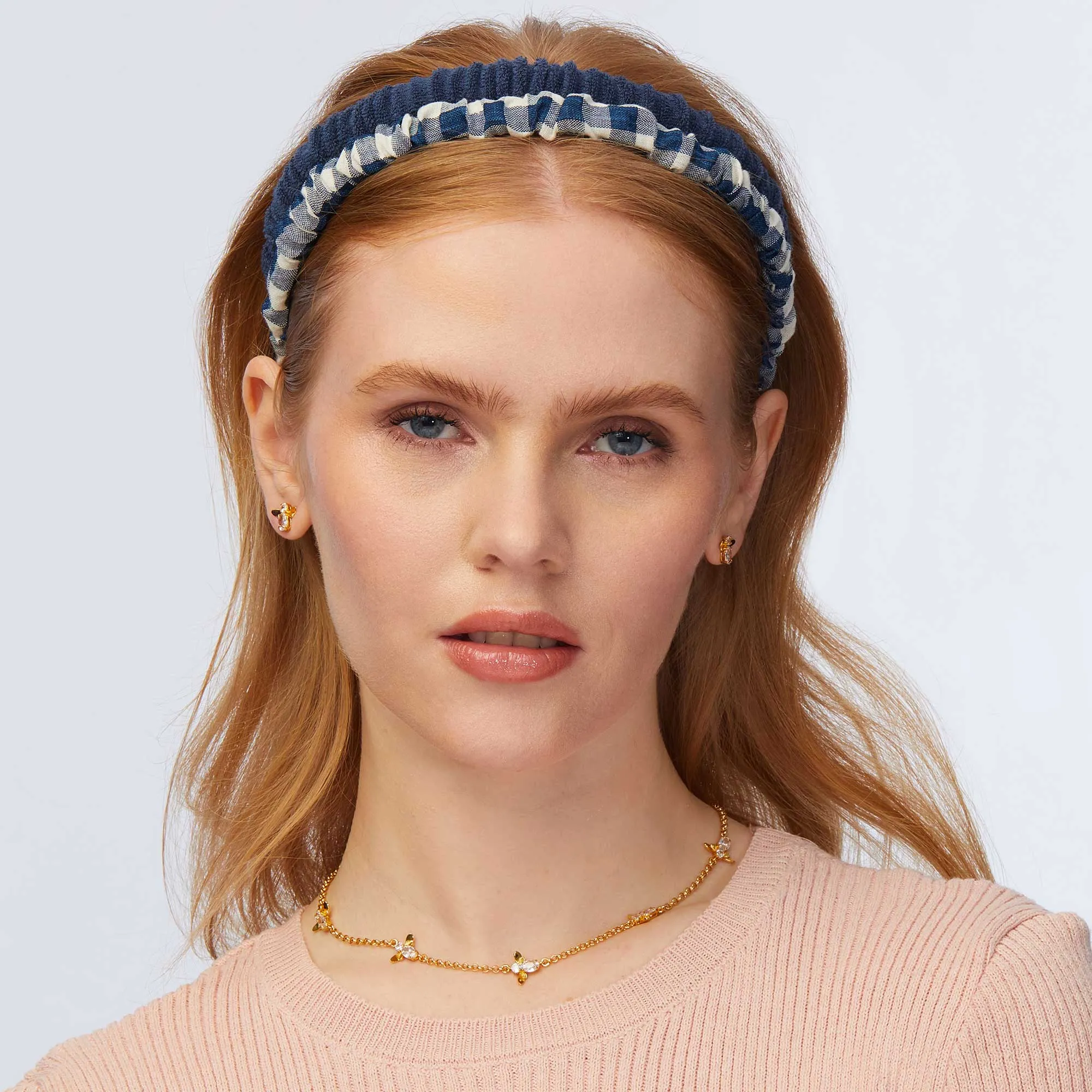 NAVY JESSIE TERRY HEADBAND