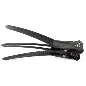 Olivia Garden Double Clip 4pk Black