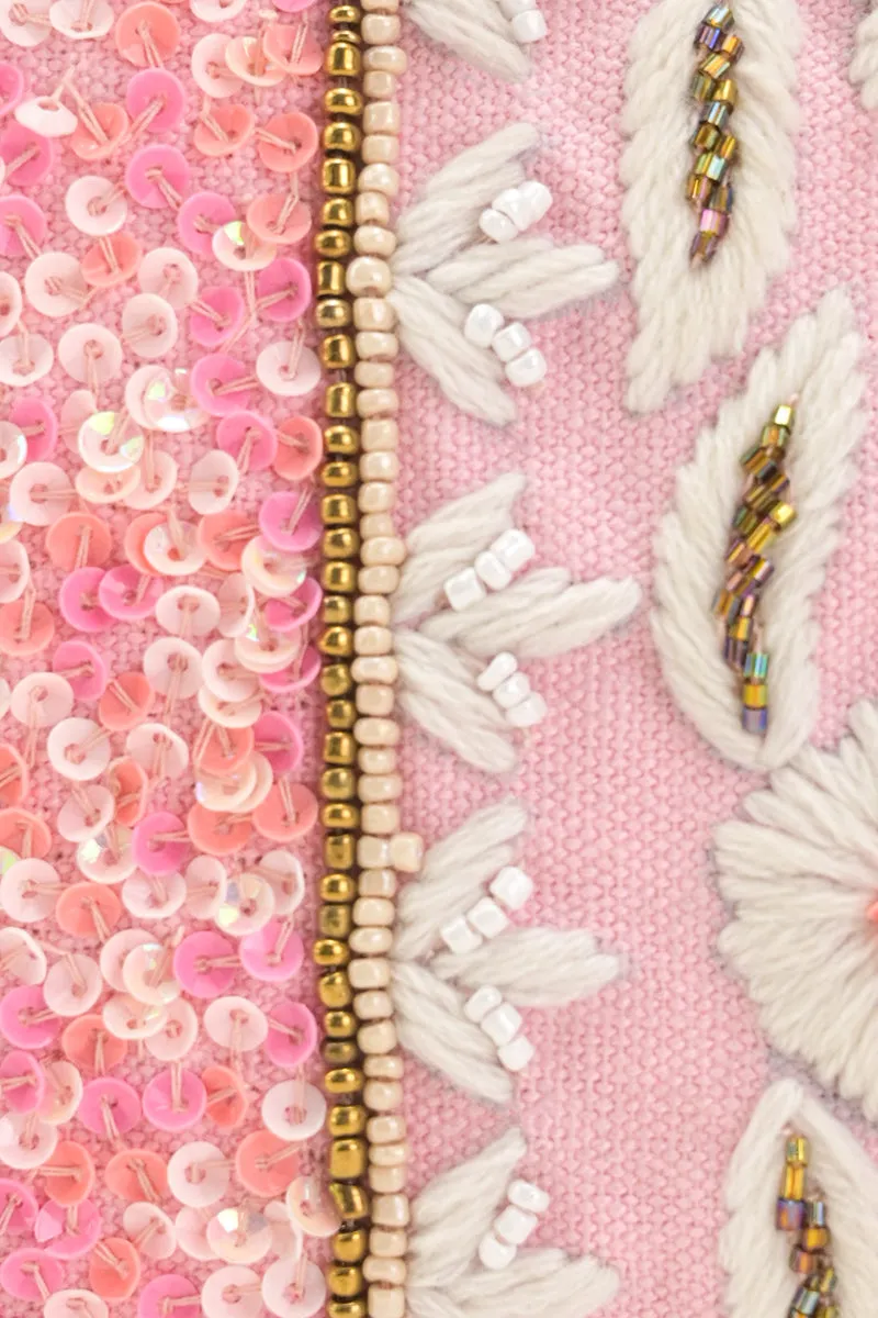 Pink Paradise Envelope Clutch