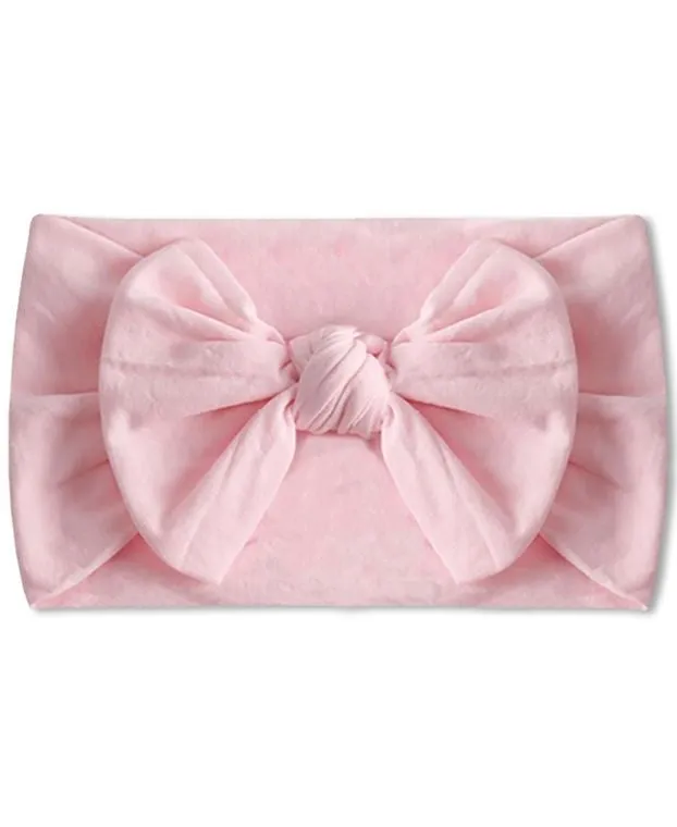 Pink Wide Nylon Headband