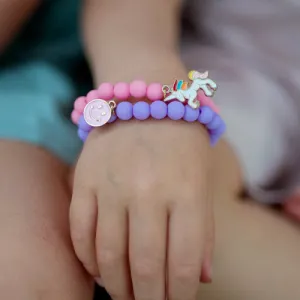 Pretty Pastel Soft Touch Bracelet Set