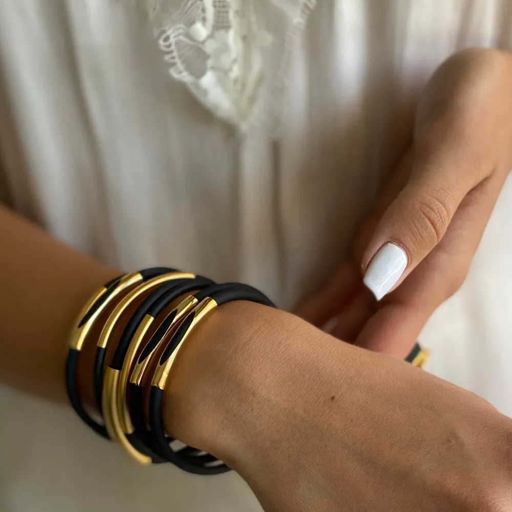Sleeker Bracelets - Gold