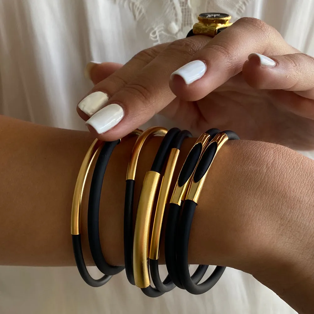 Sleeker Bracelets - Gold