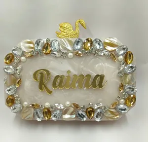 SOFIA Resin Custom Clutch