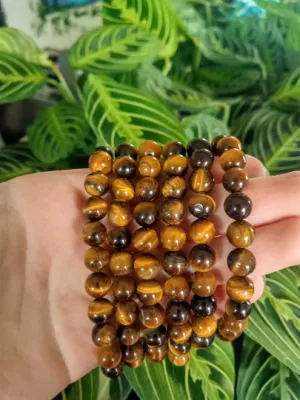 Tigers eye bracelet- Tigers eye- Crystal bracelets- Bracelets- Hippie bracelets- Witchy bracelets- Gifts- Birthday gifts- Jewelry- Crystals