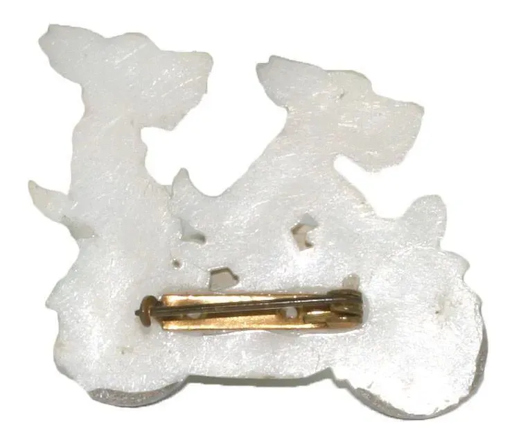 Vintage Scottie Dog Brooch