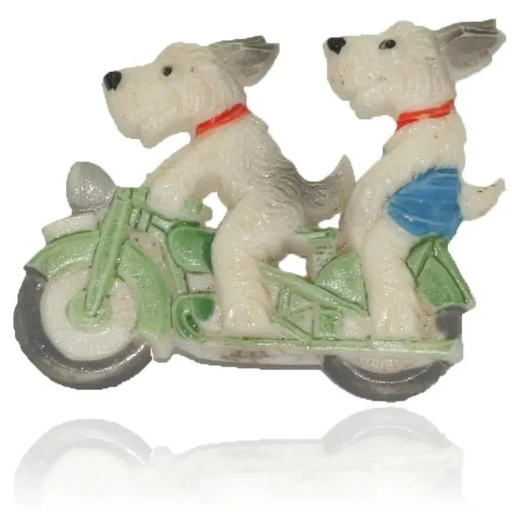 Vintage Scottie Dog Brooch