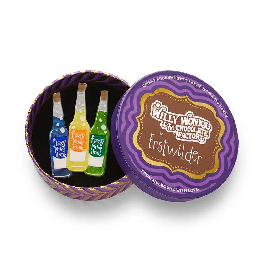 Wonka Collection Fizzy Lifting Drinks Brooch