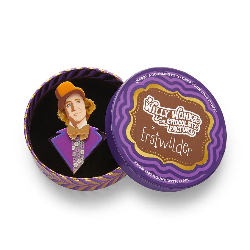Wonka Collection Mr Wonka Brooch