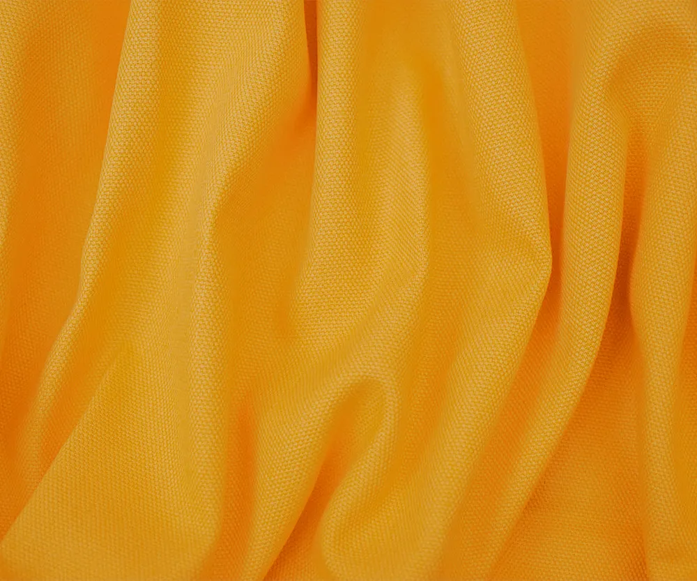 Yellow 8 oz. Solid Cotton Canvas Woven Fabric